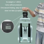 Folding Cargo Handling Trailer Household Grocery Shopping Cart - Image 5