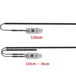 Car Interior Fiber Optic Cold Light RGB Ambient Lamp Center Phantom Footwell Atmosphere Lights - Image 2
