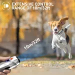 Ultrasonic Dog Repeller Stop Barker Dual Probe High Power Repeller Handheld Dog Trainer - Image 11