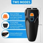 Ultrasonic Dog Repeller Stop Barker Dual Probe High Power Repeller Handheld Dog Trainer - Image 3