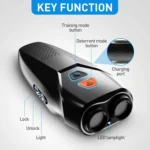Ultrasonic Dog Repeller Stop Barker Dual Probe High Power Repeller Handheld Dog Trainer - Image 4