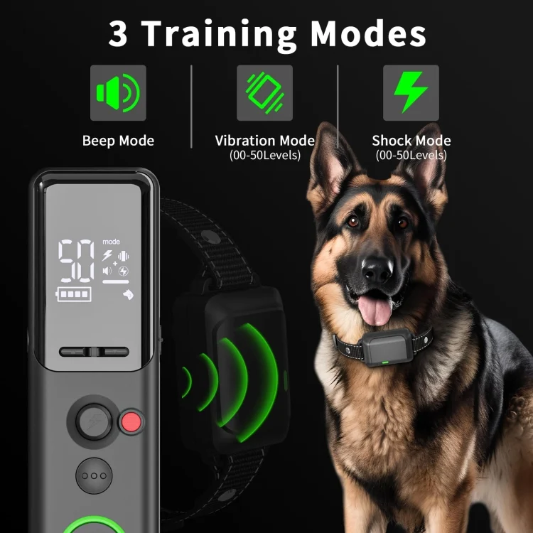 TBD06043505_B9.webp Remote Control Pet Electric Shock Circular Dog Trainer - Image 10