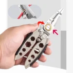 7-inch Multipurpose Wire Stripper With 6 Sizes of Hex Holes - Image 2