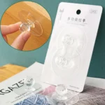 2pcs /Pack Invisible Cabinet Drawer Suction Cup Sticky Handle Acrylic Self-Adhesive Closet Glass Handle - Image 12