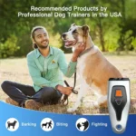 Dual Probe Dual Drive Ultrasonic Stop Barker Pet Trainer - Image 8