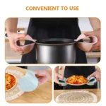 Cartoon Kitchen Thickened Heat-proof Anti-scald Gloves Oven and Microwave Oven Heat Insulation Glove - Image 7