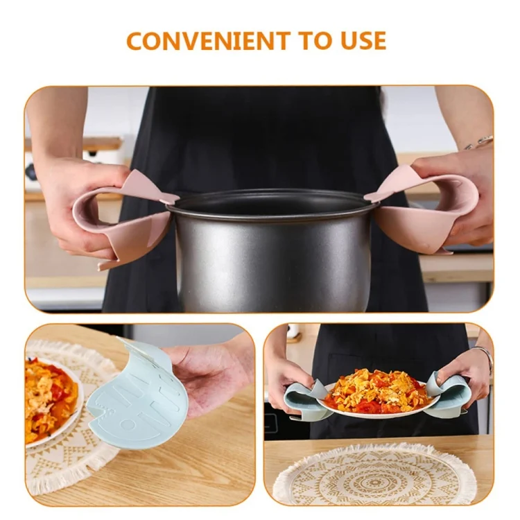 TBD06043519_B6.webp Cartoon Kitchen Thickened Heat-proof Anti-scald Gloves Oven and Microwave Oven Heat Insulation Glove - Image 7