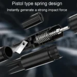 Car Emergency Life-Saving Safety Hammer Multifunctional Fast Window Breaker For Vehicle 2 In 1 - Image 6