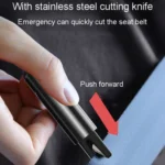 Car Emergency Life-Saving Safety Hammer Multifunctional Fast Window Breaker For Vehicle 2 In 1 - Image 8