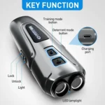 Dog Repeller Ultrasonic Pet Anti-Barking Training Device High Power Dog Repellent With LED Flashlight - Image 4