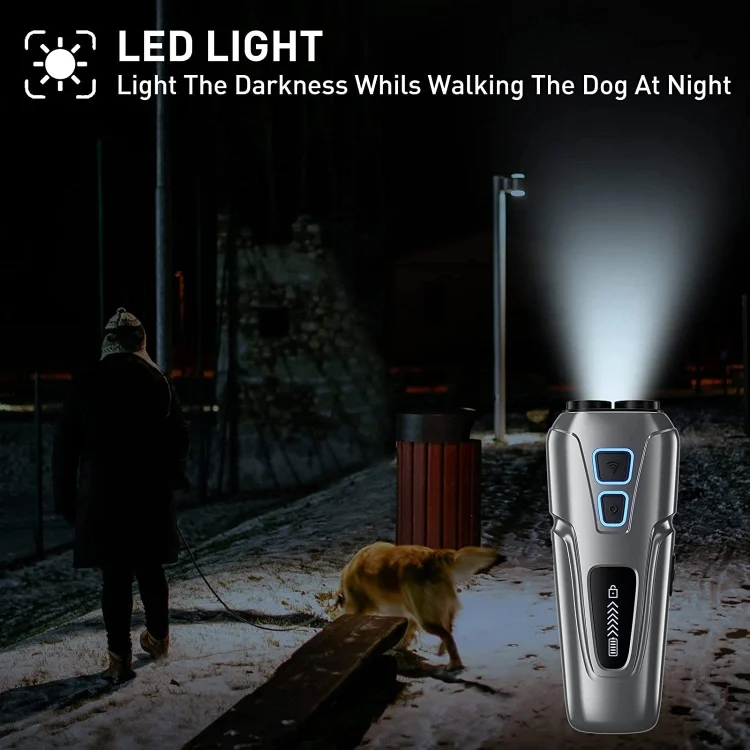 TBD06043531_B5.webp Dog Repeller Ultrasonic Pet Anti-Barking Training Device High Power Dog Repellent With LED Flashlight - Image 6