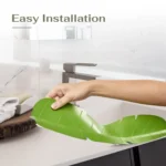 Leaf Shape Kitchen Sink Silicone Water Deflector Home Dishwashing Suction Cup Anti-splash Tools - Image 6