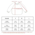 Long Sleeved Baby Soft PU Bib Waterproof Washable Easy Clean Smock With Pocket - Image 7