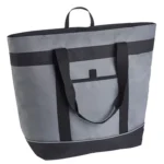 Foldable Oxford Cloth Handheld Aluminum Foil Ice Bag Large Capacity Picnic Tote Bag Waterproof Dirty Resistant Lunch Insulation Bag