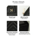 Baellerry N2401 PU Leather Short Wallet with Multiple Card Slots Cross Flower Zipper Coin Purse - Image 4