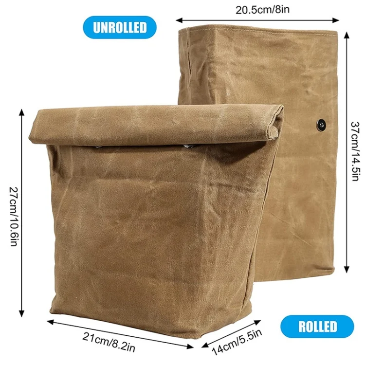 TBD06043555_B4.webp Waterproof Anti-Dirty Repeated Use Aluminum Foil Ice Bag Outdoor 8A Oil Wax Saurry Lunch Insulation Bag - Image 5
