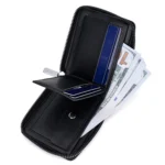 Baellerry D5101 RFID Anti-theft Spliced Short Wallet Retro Multi-card Zipper Coin Purse - Image 6