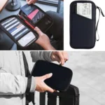 RFID Anti-Theft Certificate Storage Package Oxford Cloth Handheld Travel Passport Card Bag - Image 10