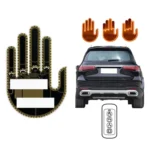 Vehicle-Mounted Multifunctional Warning Anti-Rear Collision Gesture Light