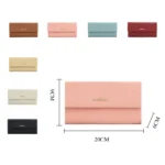 Baellerry N8918 Ladies Long Large Capacity Wallet Magnetic Buckle Clutch Phone Bag - Image 2