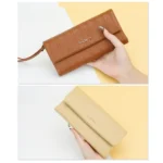 Baellerry N8918 Ladies Long Large Capacity Wallet Magnetic Buckle Clutch Phone Bag - Image 7