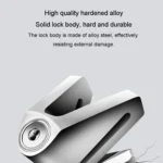 Electrical Vehicle Triangle Disc Brake Lock Universal Alloy Steel Anti-Theft Lock Scooter Padlock - Image 2