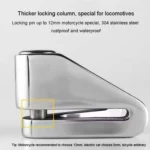 Electrical Vehicle Triangle Disc Brake Lock Universal Alloy Steel Anti-Theft Lock Scooter Padlock - Image 3