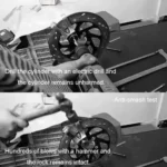 Electrical Vehicle Triangle Disc Brake Lock Universal Alloy Steel Anti-Theft Lock Scooter Padlock - Image 9