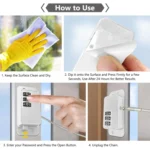 Children Window Safety Lock Limited Positioning Password Refrigerator Lock - Image 11