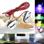 Car Wiper Sprayer Spray Decorative Lamp LED Hood Spray Lights - Image 7