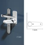 Children Safe Lock Door Handle Fixed Anti-Opening Lock - Image 4