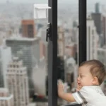 Children Protective Window Lock Flat Movement Doors Drawers Lock Cabinet Door Handle - Image 12