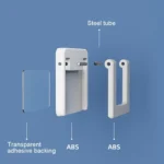 Children Protective Window Lock Flat Movement Doors Drawers Lock Cabinet Door Handle - Image 3