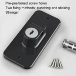 Multifunctional Children Window Safety Lock With Key Refrigerator Cabinet Lock Dual Purpose Limator - Image 3