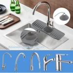Bathroom Kitchen Silicone Faucet Anti-Splash Drain Mat - Image 6