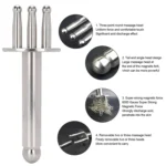 Magnetic Meridian Massage Stick Acid Draining and Lymphatic Beauty Magnetic Therapy Stick - Image 4
