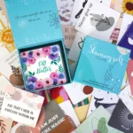 50 Sheets Women Inspirational Cards Affirming Positive English Encouragement Greeting Card Set - Image 2