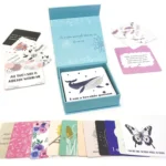 50 Sheets Women Inspirational Cards Affirming Positive English Encouragement Greeting Card Set - Image 3