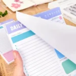 60pages /Book Weekly Planning Note Pad Schedule Time Management Planning Notebook - Image 5