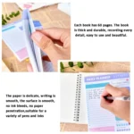 60pages /Book Weekly Planning Note Pad Schedule Time Management Planning Notebook - Image 6