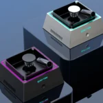 Intelligent Multifunctional Ambient Light Household Negative Ion Air Purifier Electronic Ashtray - Image 2