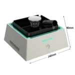 Intelligent Multifunctional Ambient Light Household Negative Ion Air Purifier Electronic Ashtray - Image 3