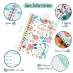 Weekly and Monthly Planner & Sticker Set Schedule Handbook Budget Notebook - Image 4