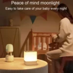 LED Sleeping Night Light Bedroom Warm Light Ambiance Bedside Lamp - Image 5