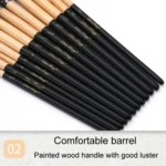 Two Color Nylon Bristle Paintbrush Set Painting Watercolor Brushes With Cloth Bag - Image 6