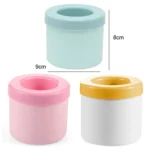 Cylindrical Silicone Ice Cube Cup Ice Making Mold - Image 2