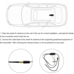 Car TV Shark Fin Antenna FM Antenna GPS Antenna - Image 7