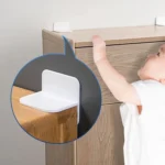 Cabinet Partition Holder Child Safety Protection Anti-Tipping Fence Fixer - Image 5