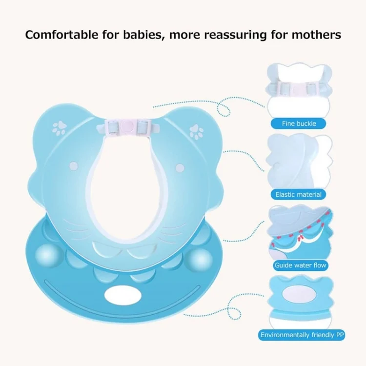 TBD06043721_B2.webp Baby Shampoo Waterproof Ear Protection Adjustable Shower Cap - Image 3