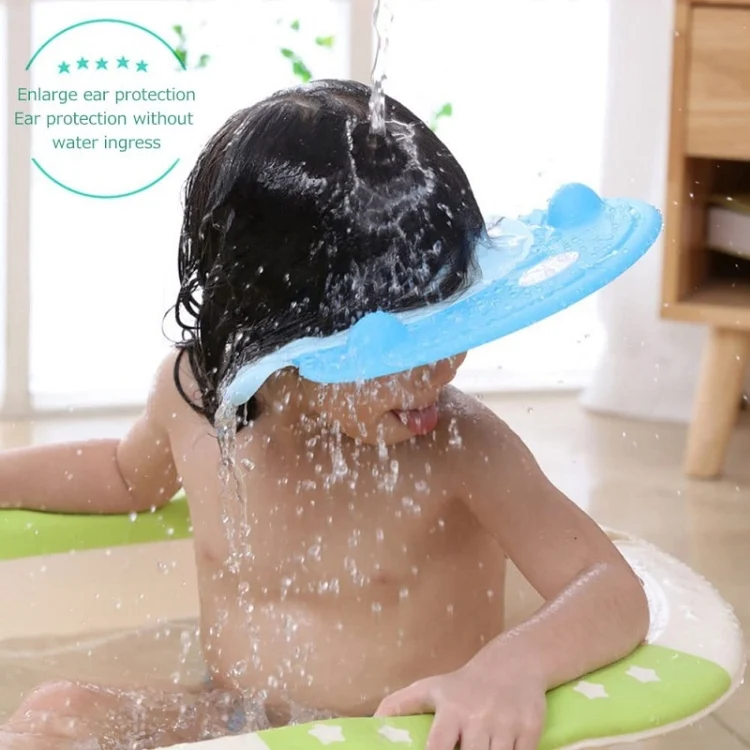 TBD06043721_B6.webp Baby Shampoo Waterproof Ear Protection Adjustable Shower Cap - Image 7